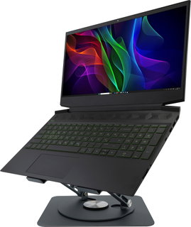 Supporto Notebook 10-17,3" Rotazione 360° Alluminio - Sbox ICSB-CP32