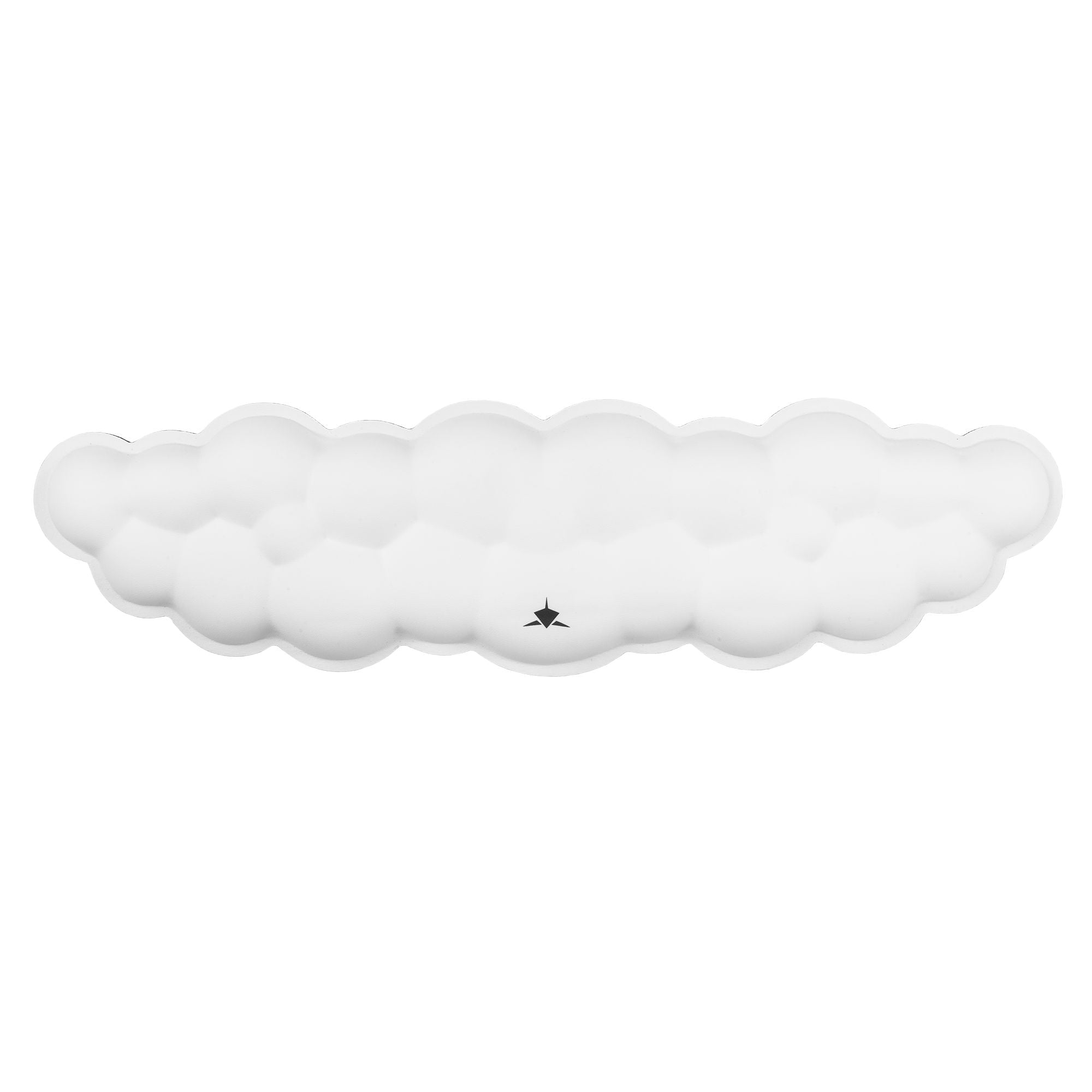 Cuscinetto Poggiapolsi in Memory Foam Nuvola da Tastiera Cumulus Bianco - White Shark ICSB-CUMULUSWH