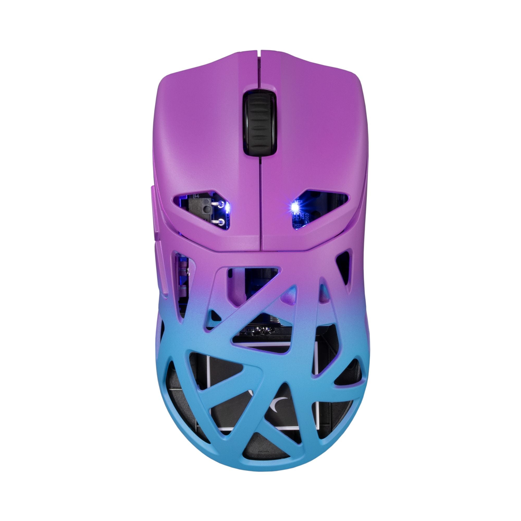 Mouse Optical Wireless Gaming 24000 DPI Backlight LED Blue Violet - White Shark ICSB-DAGONETBLP
