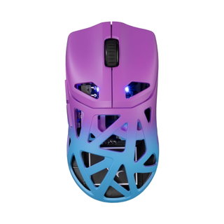 Mouse Ottico Wireless Gaming 24000 DPI Retroilluminazione LED Blu Viola - White Shark ICSB-DAGONETBLP