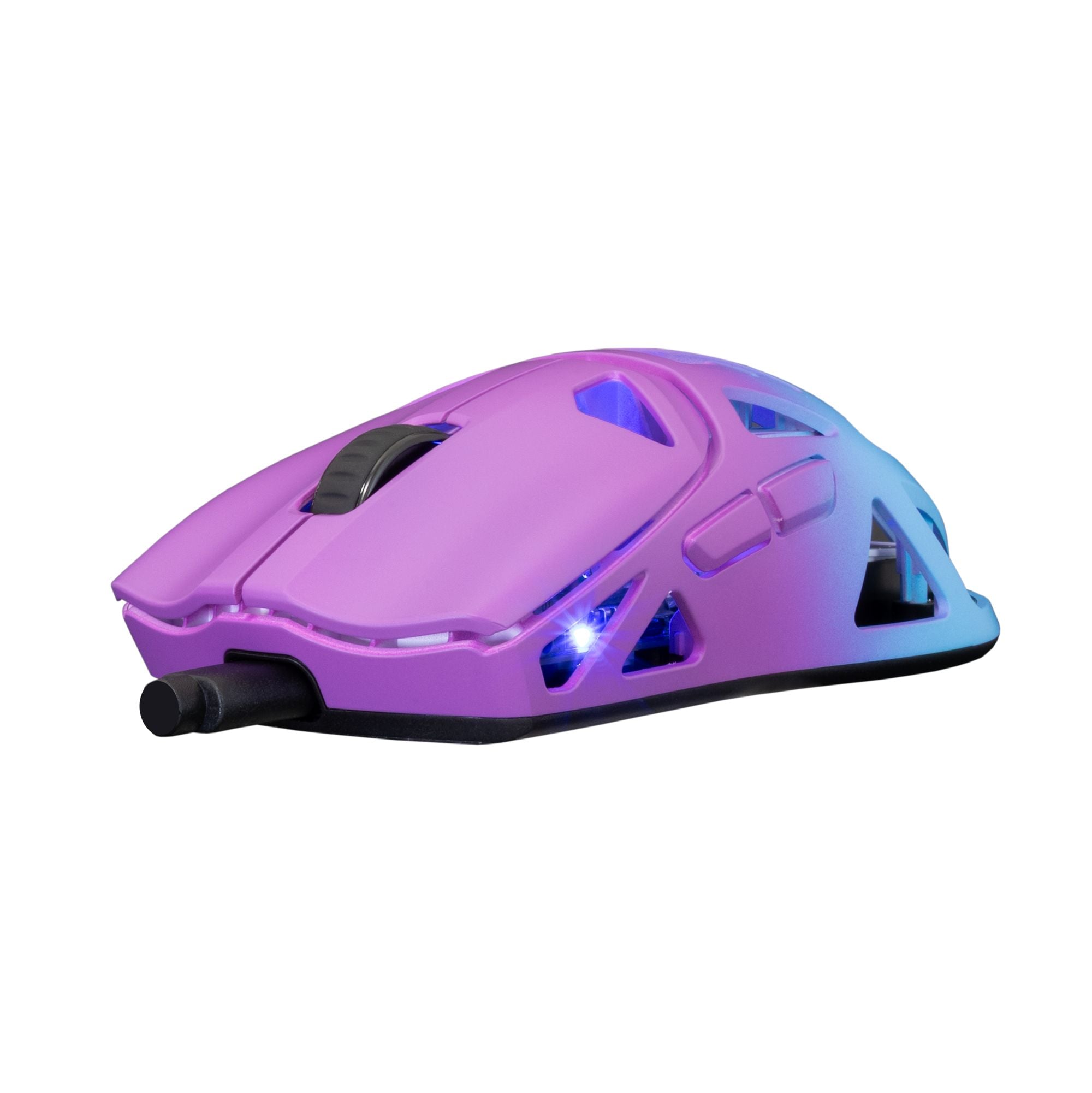 Mouse Optical Wireless Gaming 24000 DPI Backlight LED Blue Violet - White Shark ICSB-DAGONETBLP