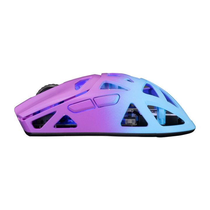 Mouse Ottico Wireless Gaming 24000 DPI Retroilluminazione LED Blu Viola - White Shark ICSB-DAGONETBLP