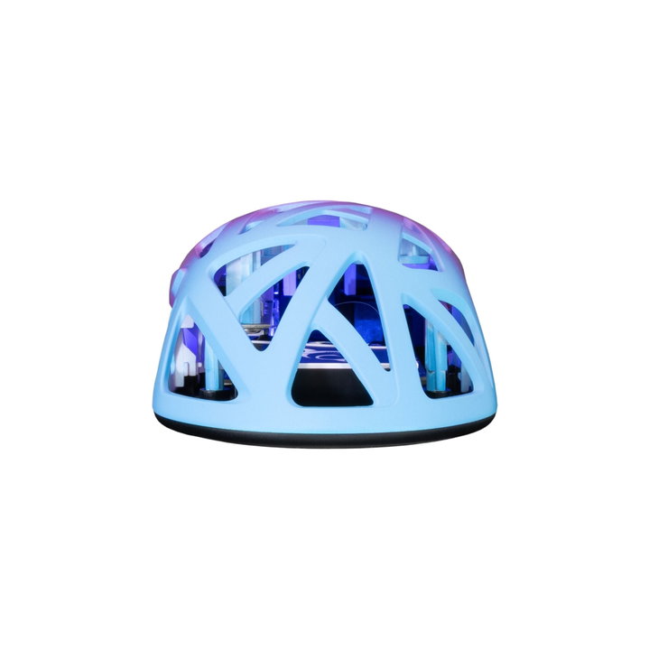 Mouse Ottico Wireless Gaming 24000 DPI Retroilluminazione LED Blu Viola - White Shark ICSB-DAGONETBLP