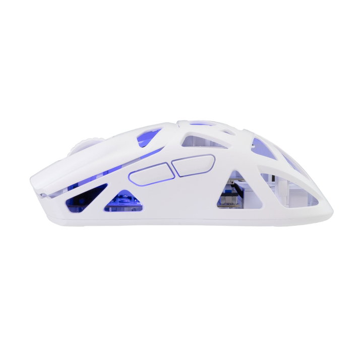 Mouse Ottico Wireless Gaming 24000 DPI LED Bianco, DAGONET-W - White Shark ICSB-DAGONETWH