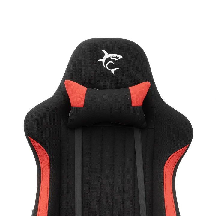 Sedia da Gioco Professionale Regolabile Nero/Rosso - White Shark ICSB-DARKDEVILBK