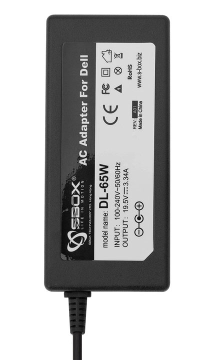 Alimentatore Universale per Notebook Dell 65W - Sbox ICSB-DELL65W