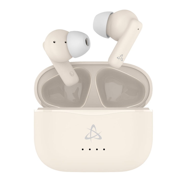 Bluetooth v 5.4 In-Ear headphones with Beige Recharge Case - ICSB-EBTWS 05 BE Sbox