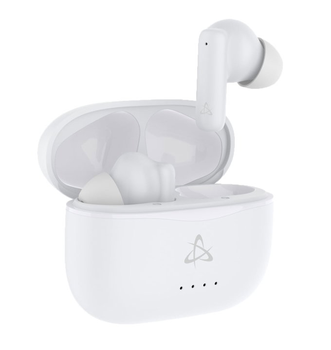 Auricolari Bluetooth v5.4 con Custodia di Ricarica EB-TWS05 Bianco - Sbox ICSB-EBTWS05WH