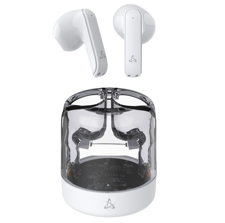 Bluetooth headphones with EB-TWS 12 White microphone - ICSB-EBTWS 12 Wh Sbox