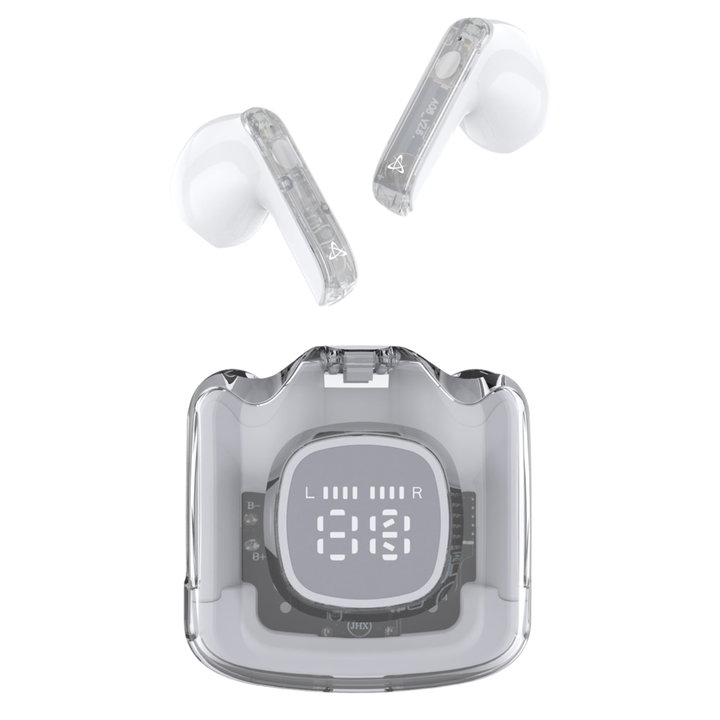Bluetooth headphones with EB-TWS 148 White microphone - ICSB-EBTWS 148 Wh Sbox