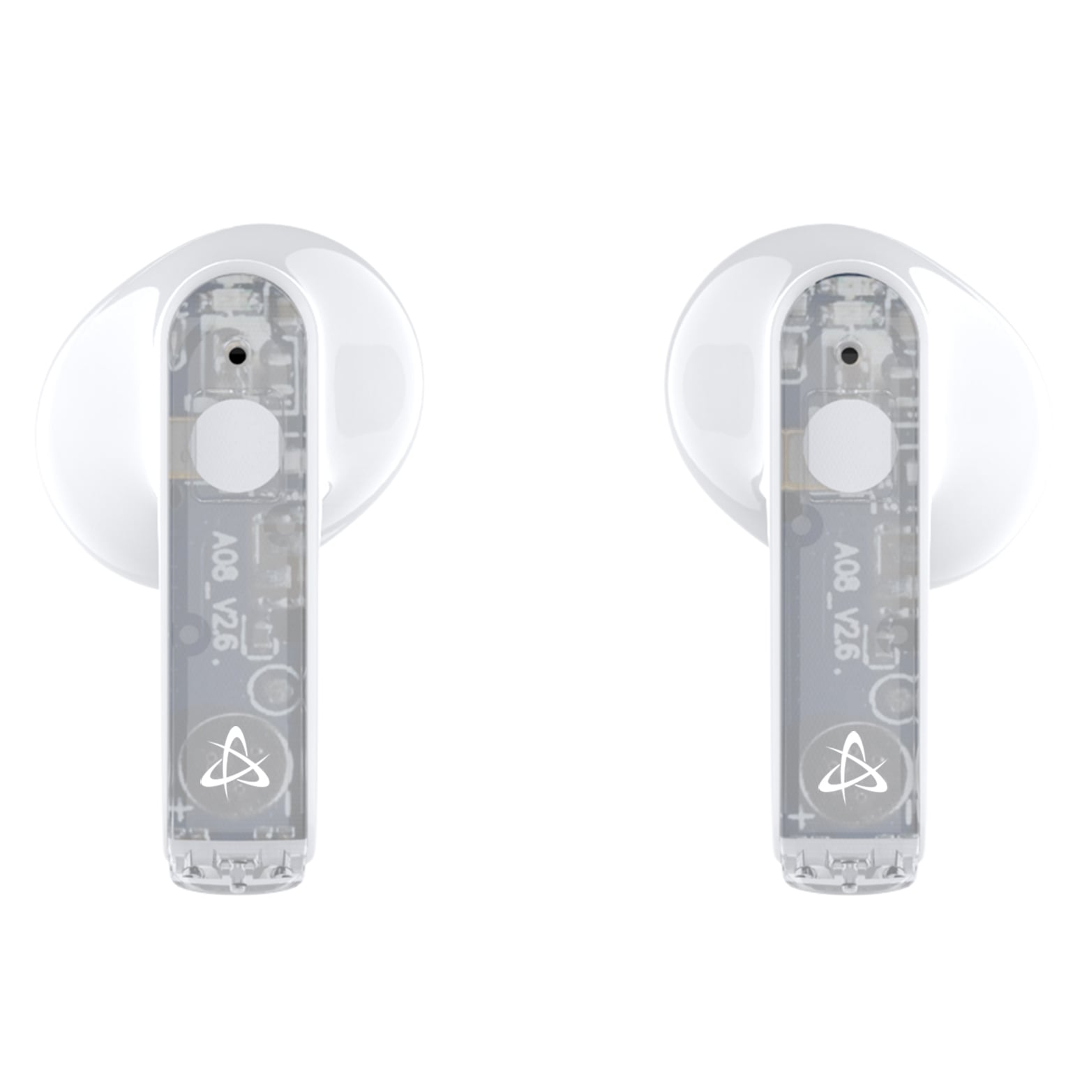 Bluetooth headphones with EB-TWS 148 White microphone - ICSB-EBTWS 148 Wh Sbox