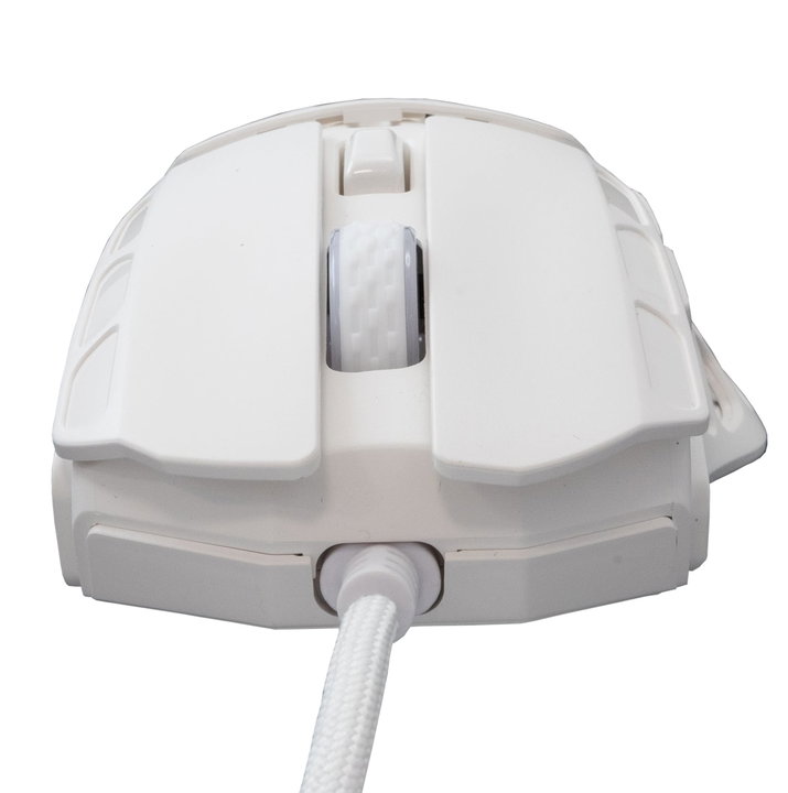 Mouse Ottico USB Gaming 7200 Dpi Retroilluminazione LED RGB Bianco, ECTOR - White Shark ICSB-ECTORWH
