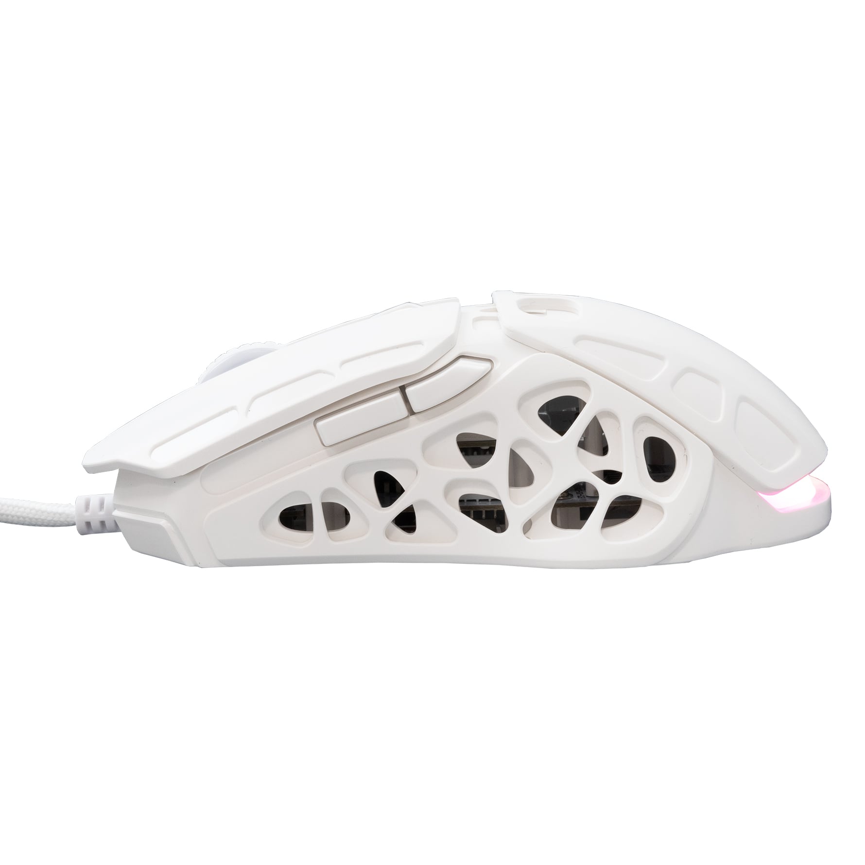 Optical Mouse USB Gaming 7200 Dpi LED Backlight RGB White, ECTOR - White Shark ICSB-ECTORWH