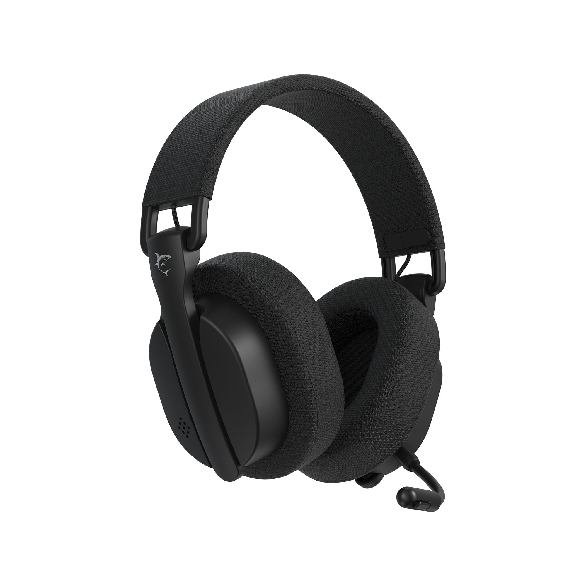 Gaming Wireless BT Headphone with Black Firecrest Microphone - White Shark ICSB-FIRECRESTBK