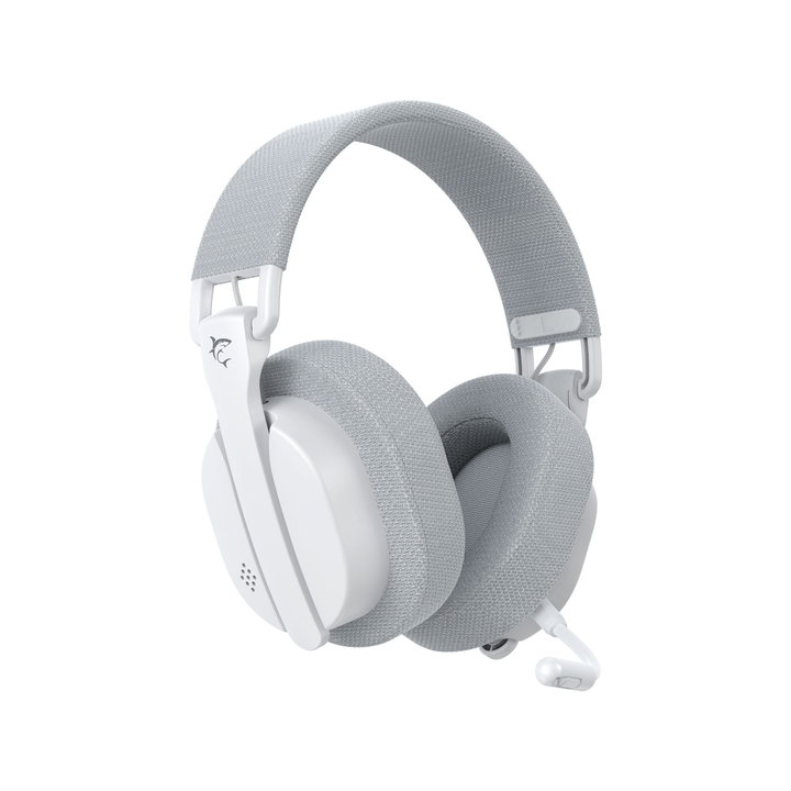 Cuffia Gaming Wireless BT con Microfono Bianco FIRECREST - White Shark ICSB-FIRECRESTWH