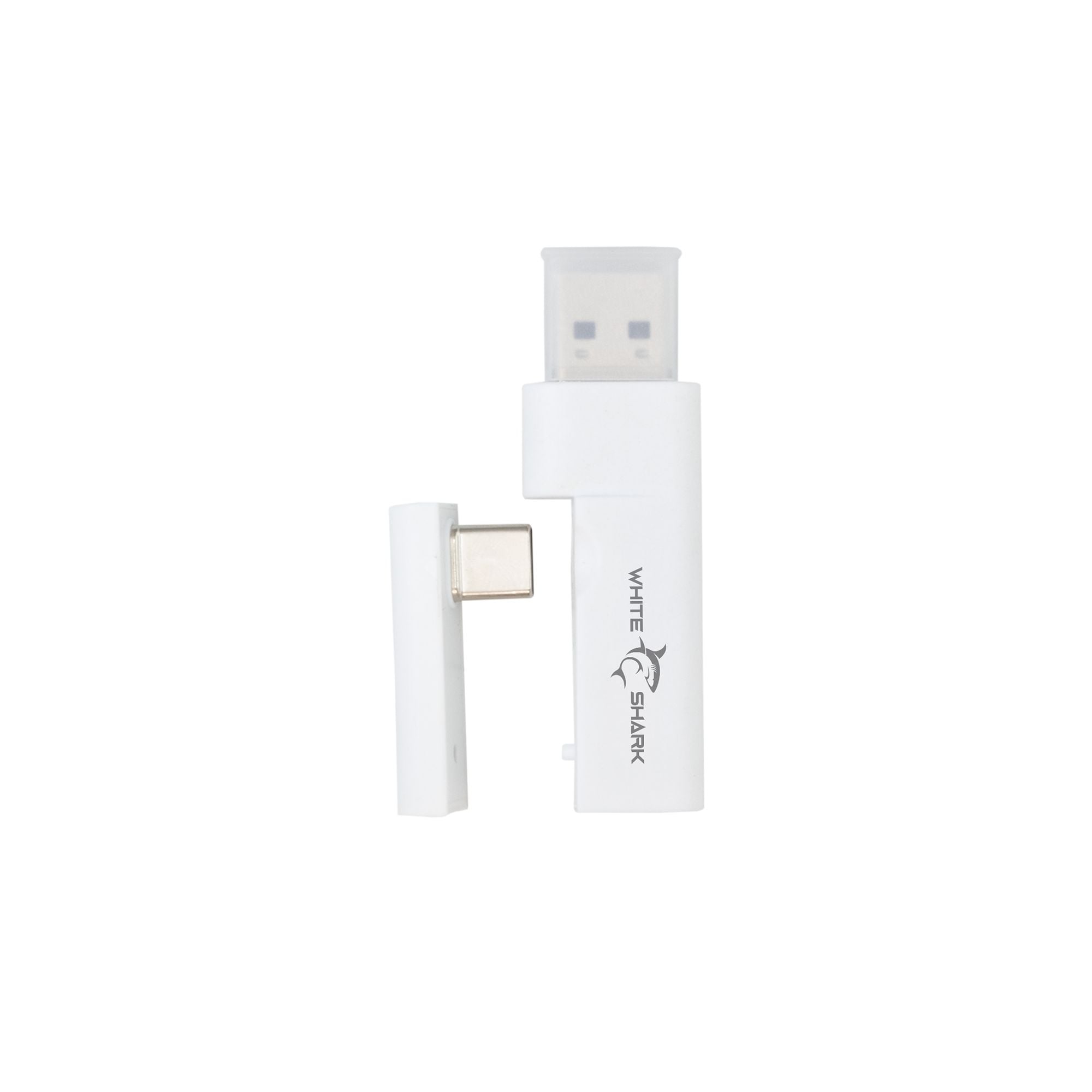 Gaming Wireless BT Headphone with FirecREST White Microphone - White Shark ICSB-FIRECRESTWH