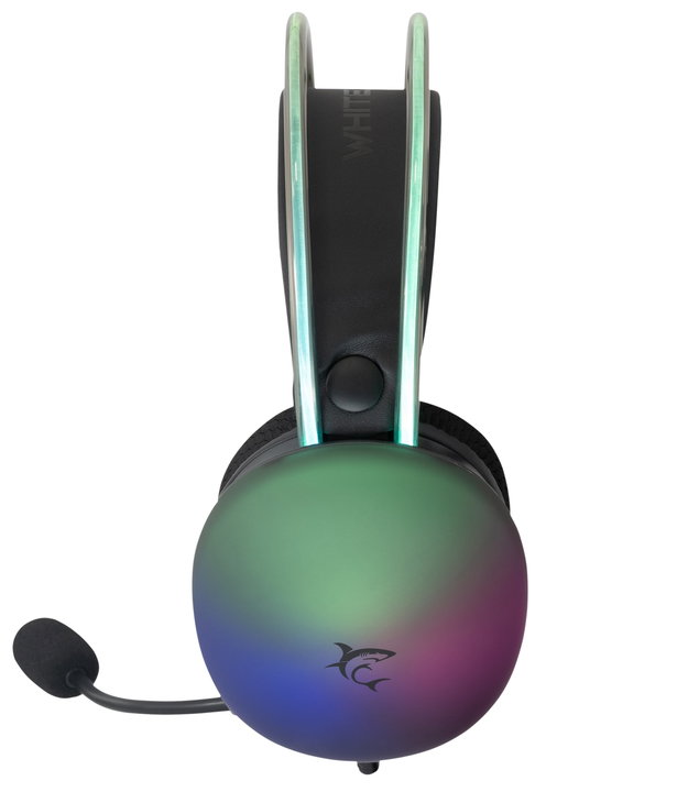 Cuffia Gaming Stereo Microfono RGB Nero - White Shark ICSB-FIREFLYB