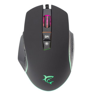 Mouse Ottico USB Gaming 6400 Dpi Retroilluminazione LED RGB Nero - White Shark ICSB-GARETHBK