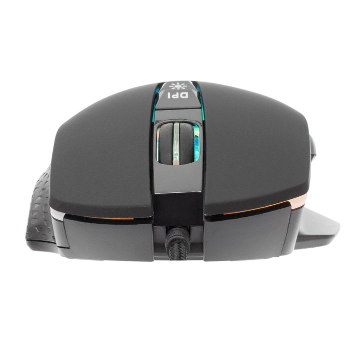 Mouse Ottico USB Gaming 6400 Dpi Retroilluminazione LED RGB Nero - White Shark ICSB-GARETHBK