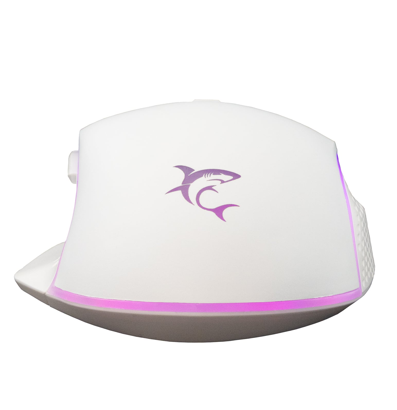Optical Mouse USB Gaming 6400 Dpi LED Backlight RGB White - White Shark ICSB-GARETHWH
