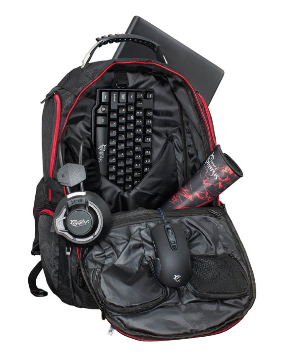 Zaino per notebook 17,3" Nero/Rosso - White Shark ICSB-GBP002DN