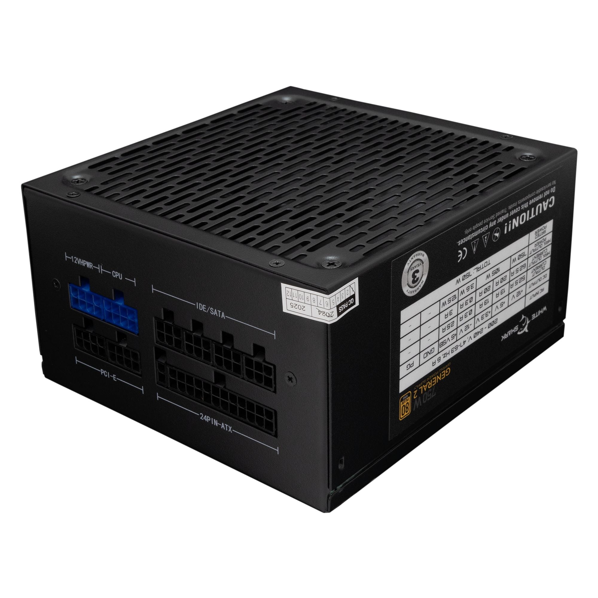 Alimentatore per PC ATX 750 Watt - White Shark ICSB-GENERAL2
