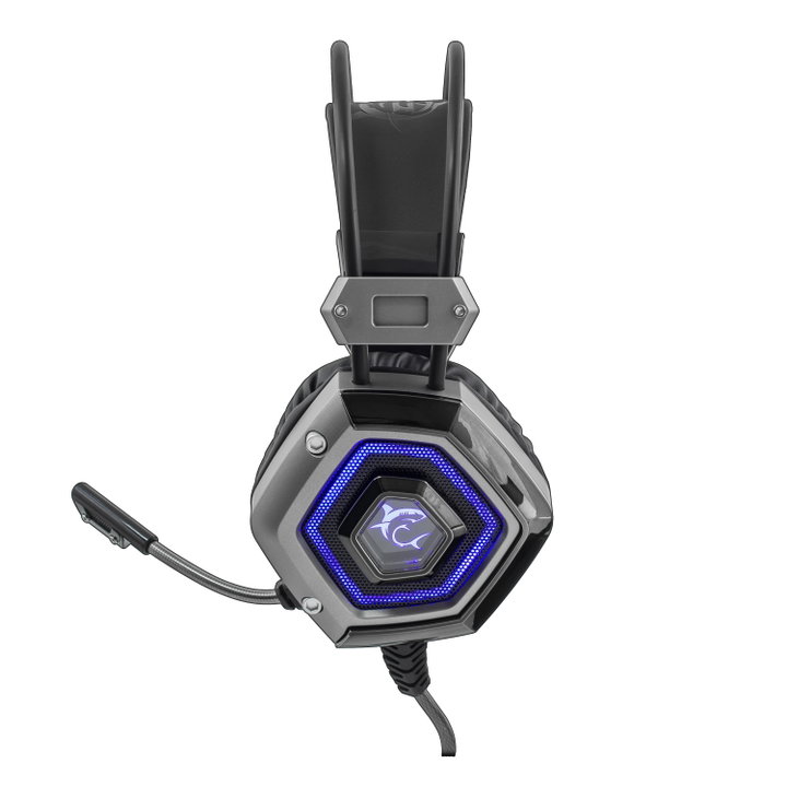 Cuffie Gaming USB con Microfono Silver LION - White Shark ICSB-GH1841S