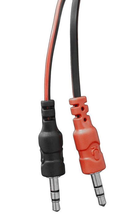Cuffie gaming con microfono Serval, nero/rosso - White Shark ICSB-GH2040