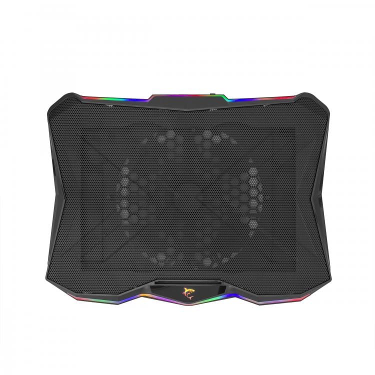 Supporto per Notebook fino a 17.3'' con Ventola per Sistema di Raffreddamento - White Shark ICSB-GLACIER