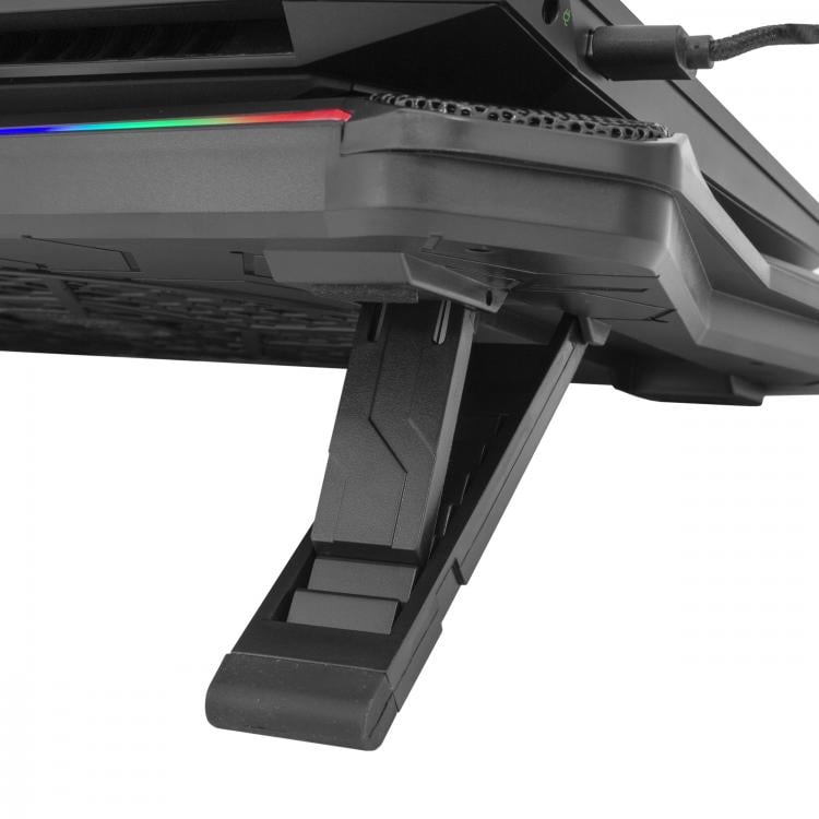 Supporto per Notebook fino a 17.3'' con Ventola per Sistema di Raffreddamento - White Shark ICSB-GLACIER