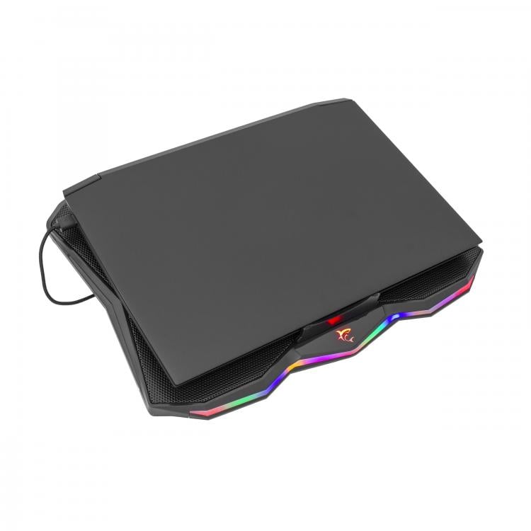 Supporto per Notebook fino a 17.3'' con Ventola per Sistema di Raffreddamento - White Shark ICSB-GLACIER