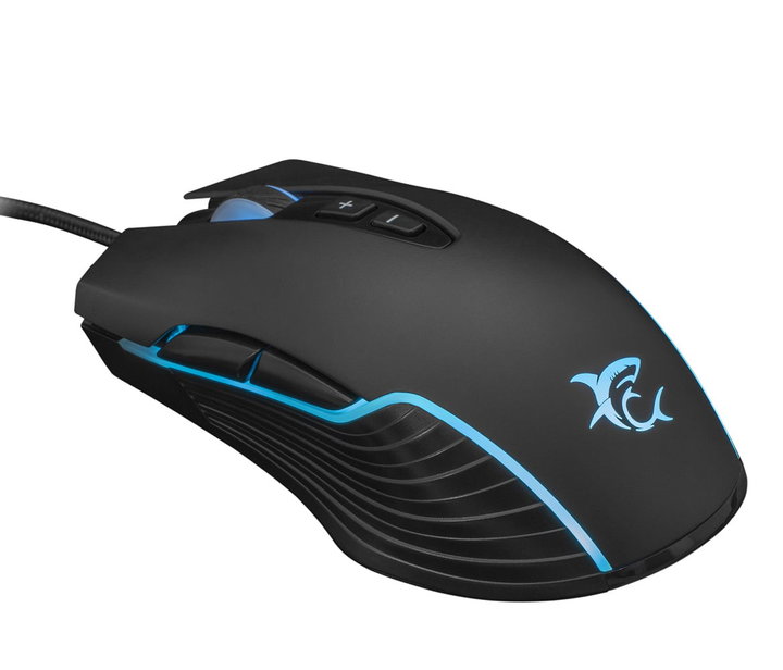 Mouse Ottico USB Gaming 6400 Dpi Retroilluminazione LED RGB Nero - White Shark ICSB-GM5003
