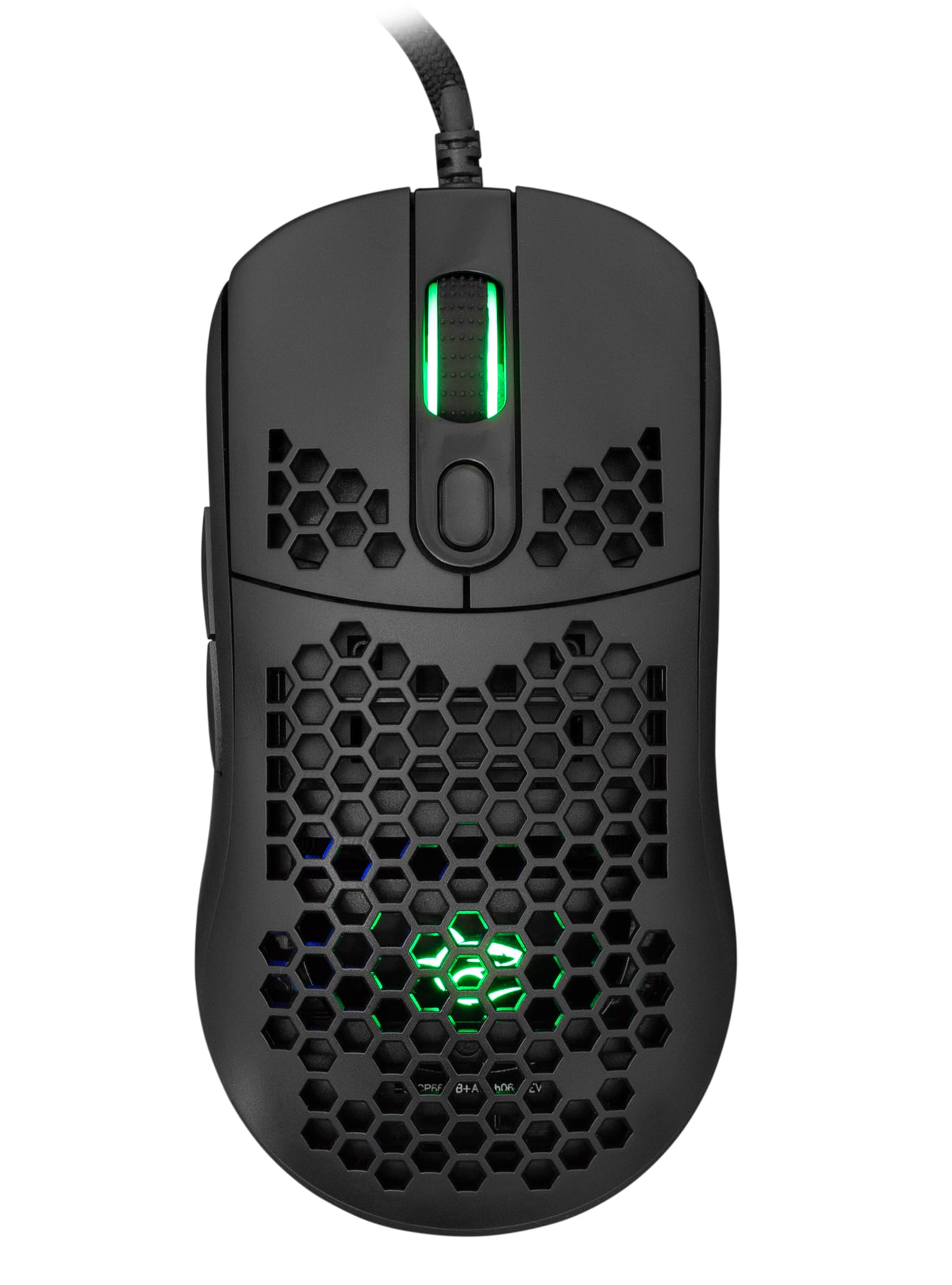 Mouse Gaming Optical USB 6400 DPI RGB 6 D Nero GALAHAD - White Shark ICSB-GM 5007 BK