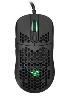 Mouse Gaming Optical USB 6400 DPI RGB 6 D Nero GALAHAD - White Shark ICSB-GM 5007 BK