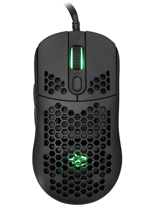 Mouse Gaming Ottico USB 6400 DPI RGB 6D Nero GALAHAD - White Shark ICSB-GM5007BK