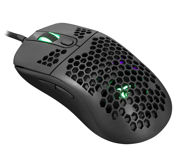 Mouse Gaming Ottico USB 6400 DPI RGB 6D Nero GALAHAD - White Shark ICSB-GM5007BK