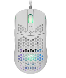 Mouse Gaming Optical USB 6400 DPI RGB 6 D White GALAHAD - White Shark ICSB-GM 5007 Wh