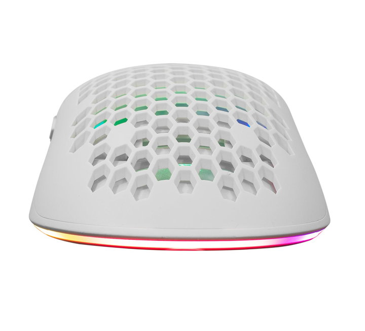 Mouse Gaming Ottico USB 6400 DPI RGB 6D Bianco GALAHAD - White Shark ICSB-GM5007WH