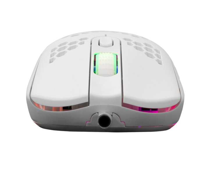 Mouse Gaming Ottico USB 6400 DPI RGB 6D Bianco GALAHAD - White Shark ICSB-GM5007WH