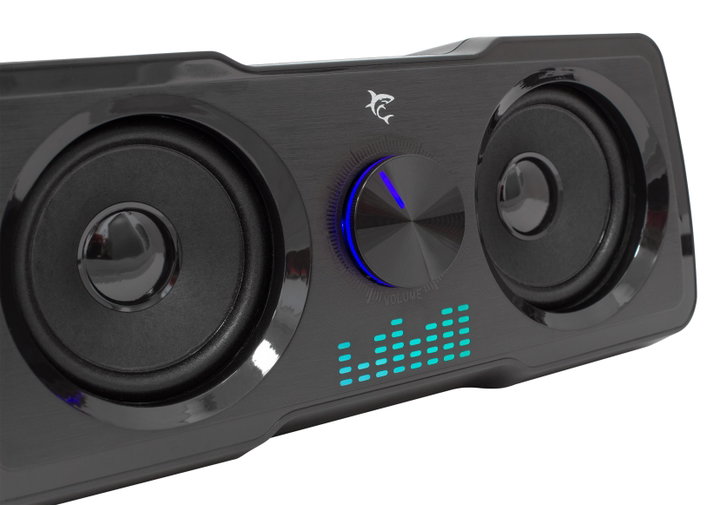 Gaming Stereo 2.2 RGB USB 3,5 speaker system mm - White Shark ICSB-GSP 968 B