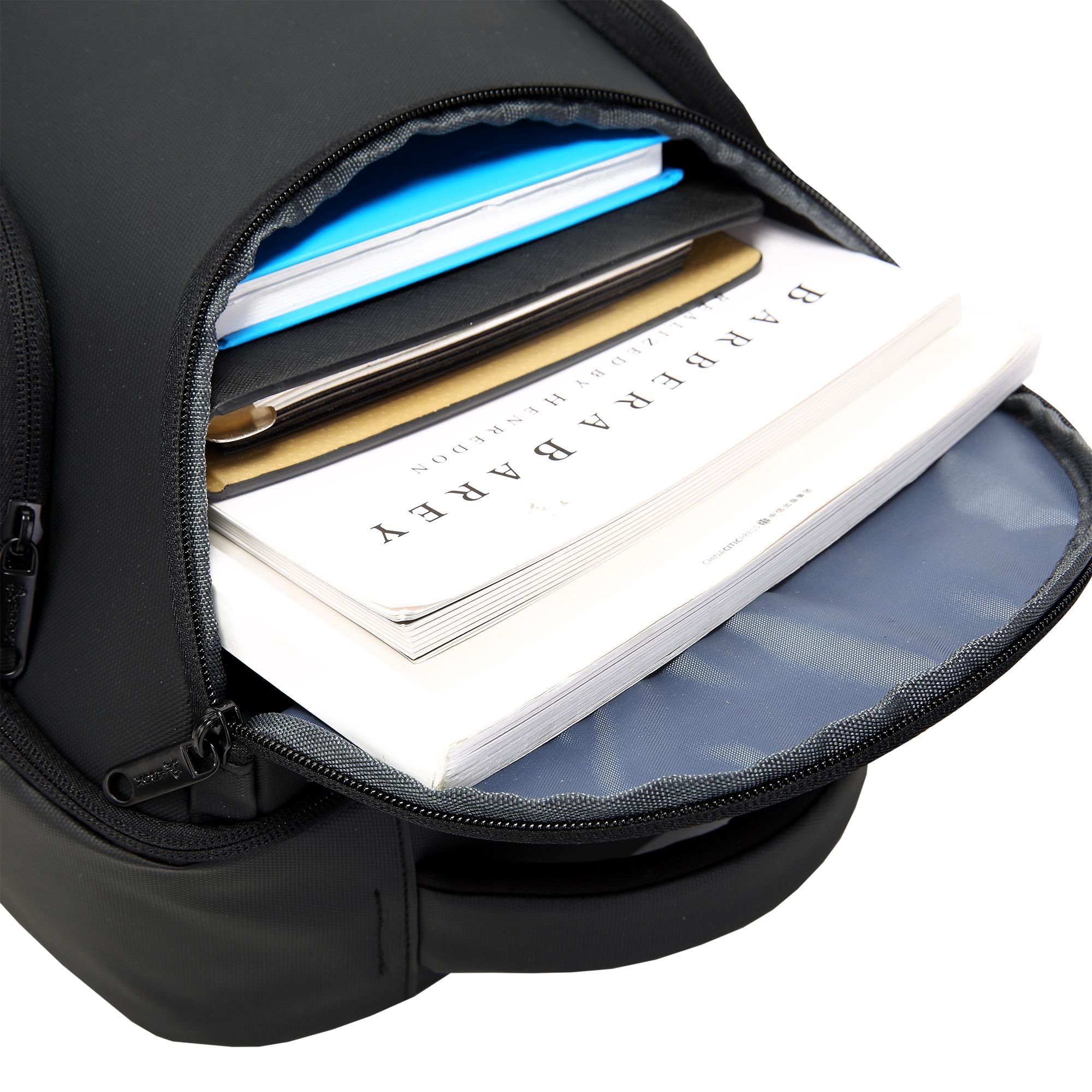 Zaino Notebook 15.6'' Waterproof con Porta USB - Sbox ICSB-HAVANABK