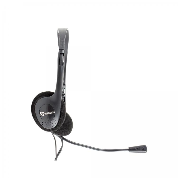 Cuffie Stereo con Microfono e Regolazione del Volume - Sbox ICSB-HS201