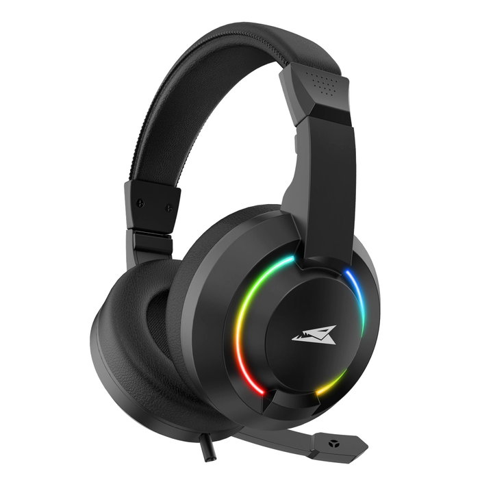 Cuffie Gaming Stereo 2.0 con Microfono e Illuminazione RGB, BGH-021 HYDRA Nero - Baracuda ICSB-HYDRABK