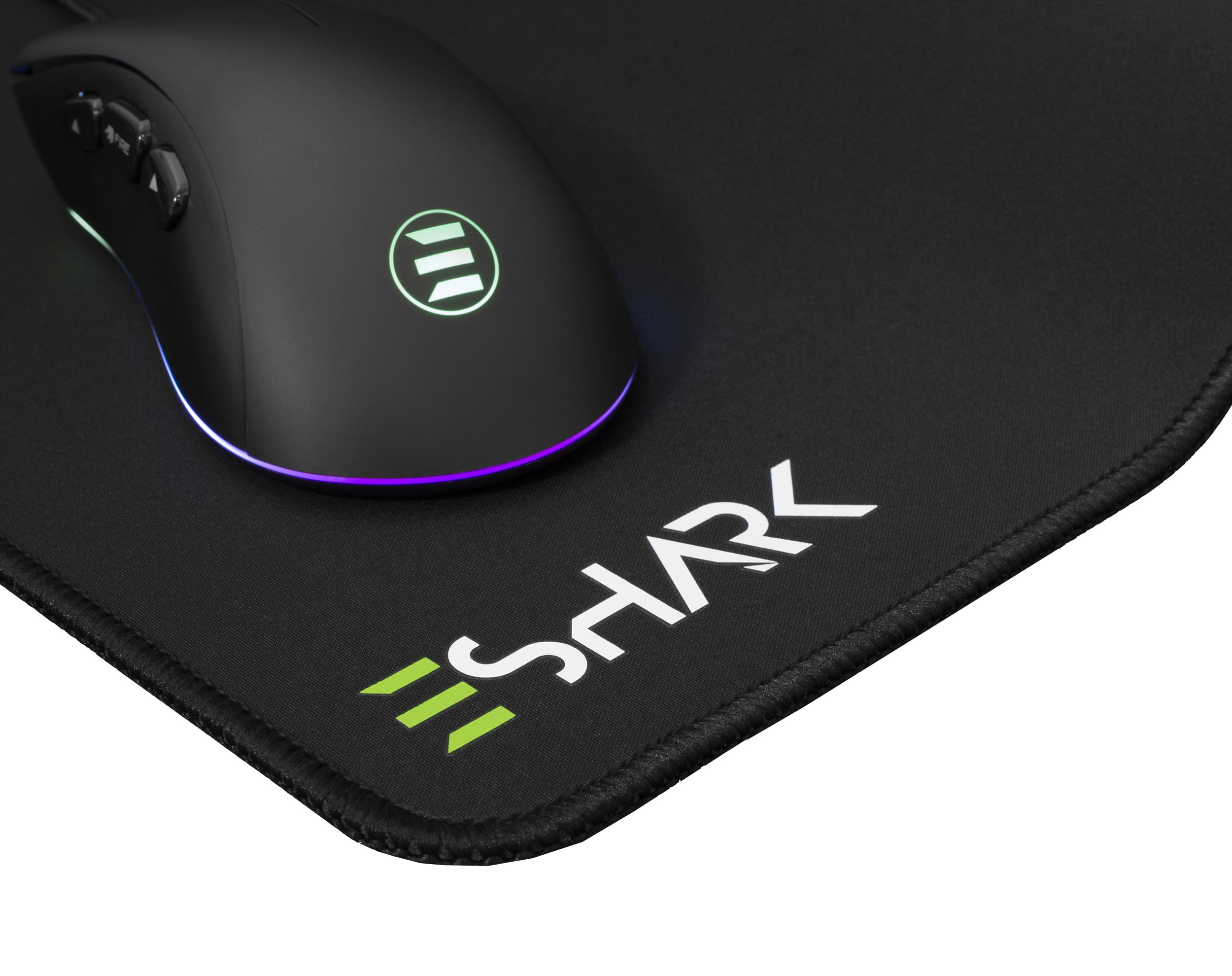 Tappetino per Mouse Gaming Professionale Nero - Eshark ICSB-KABUTOL