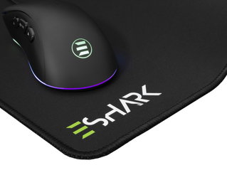 Professional Mouse Gaming Mat Black 450 x 400 mm - Eshark ICSB-KABUTOL