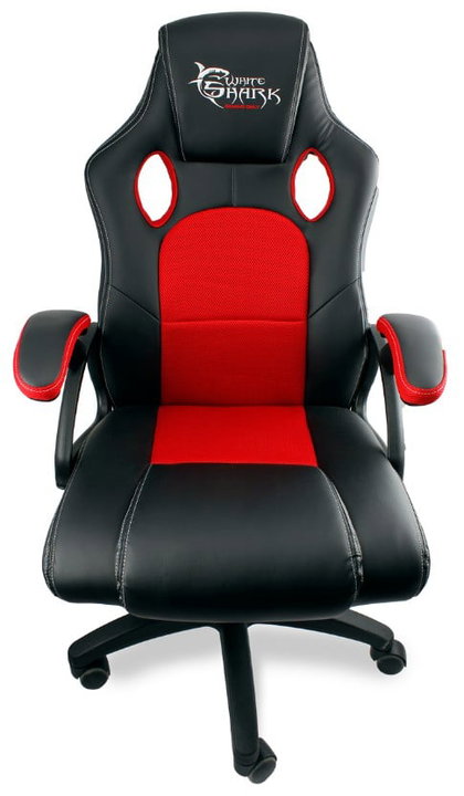 Sedia da Gioco Kings Throne Rosso/Nero - White Shark ICSB-KINGSTHRONE