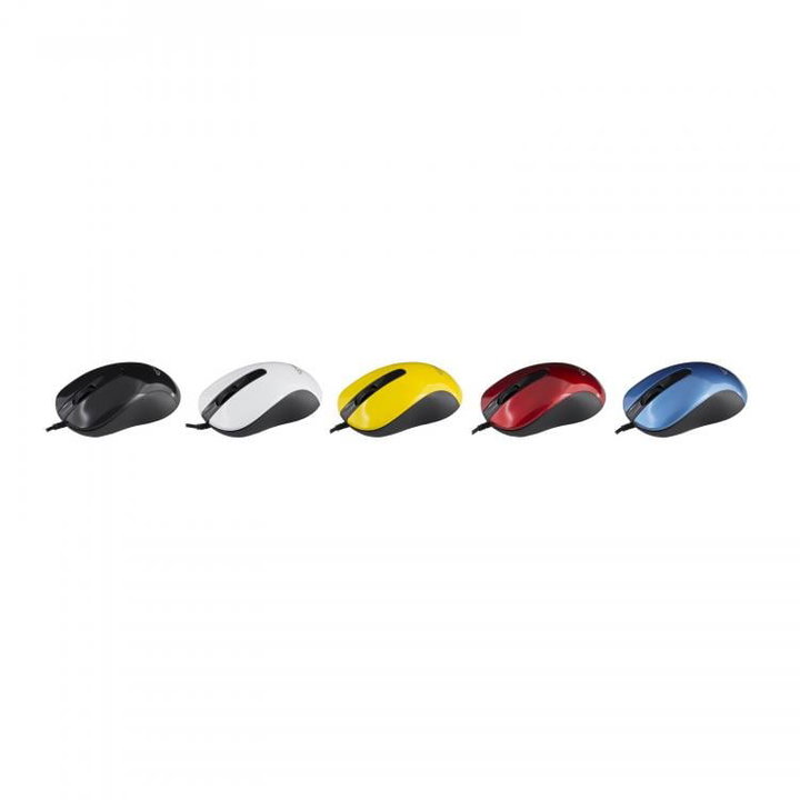 Mouse Ottico USB 1000 Dpi 3D Rosso - Sbox ICSB-M901R