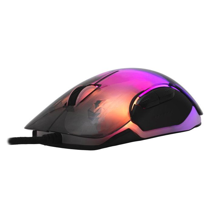 Mouse Ottico USB Gaming 12800 DPI 7 Tasti LED RGB Nero - White Shark ICSB-MORDREDBK