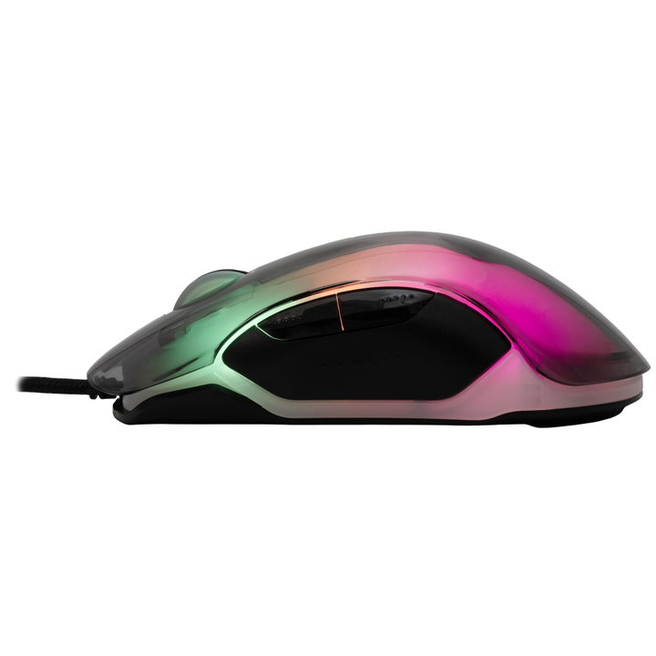 Mouse Ottico USB Gaming 12800 DPI 7 Tasti LED RGB Nero - White Shark ICSB-MORDREDBK