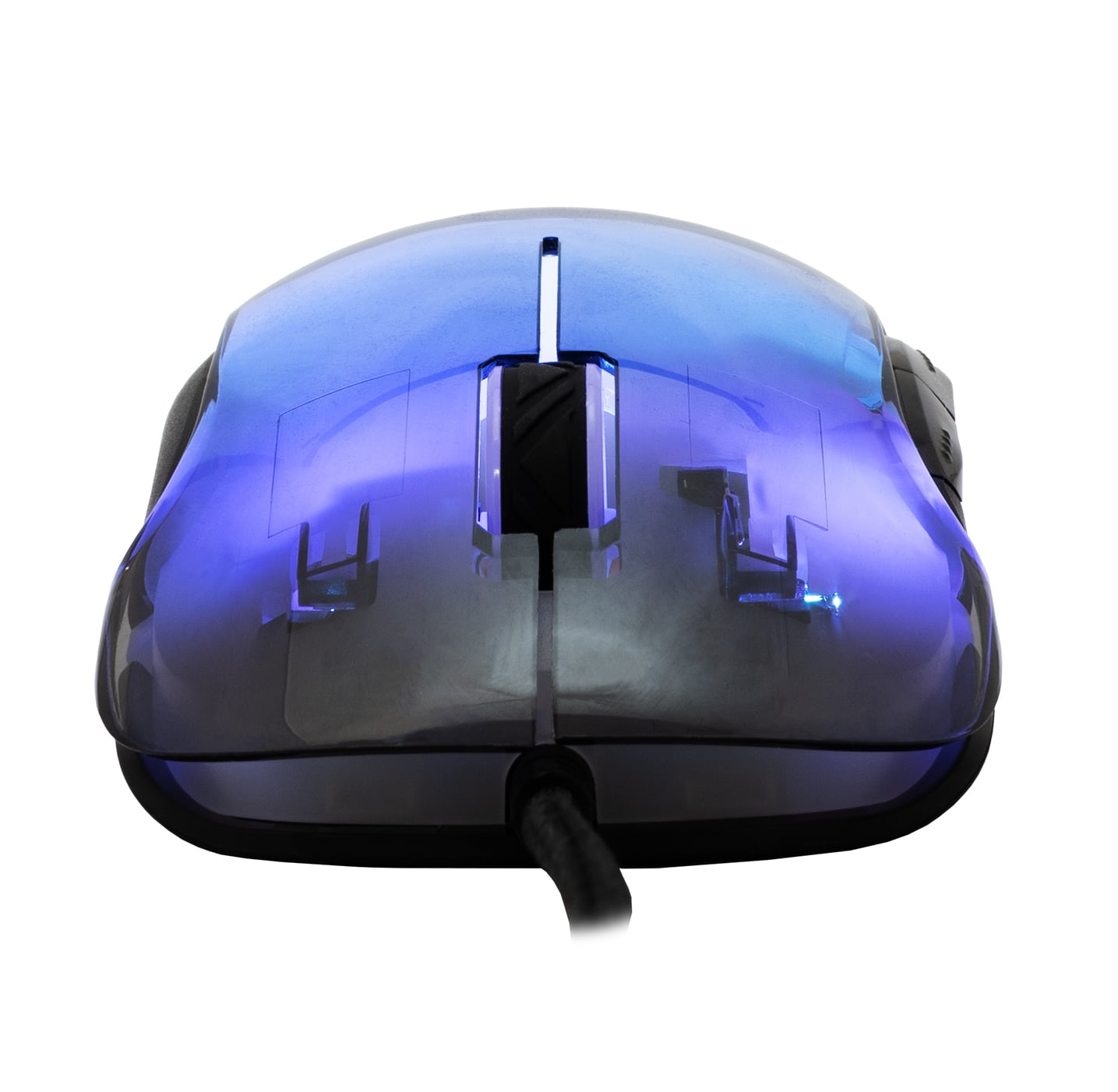 Mouse Optical USB Gaming 12800 DPI 7 RGB Black LED Keys - White Shark ICSB-MORDREDBK